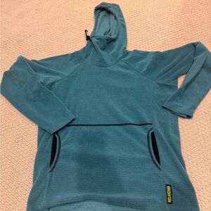 Melanzana Men's Teal Hoodie Sweater